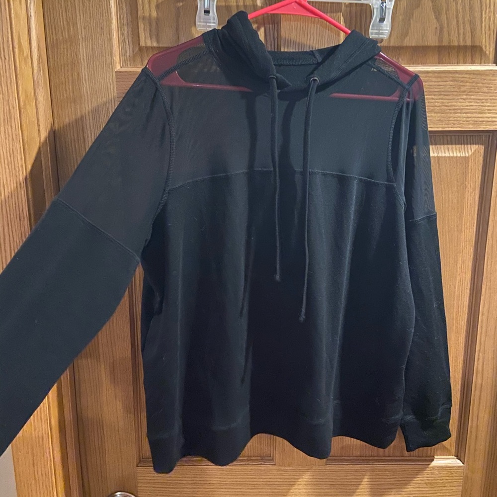 Torrid mesh inset active hoodie